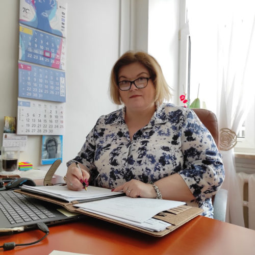 Dyrektor DPS Konin Magdalena Gielniak Sobczak