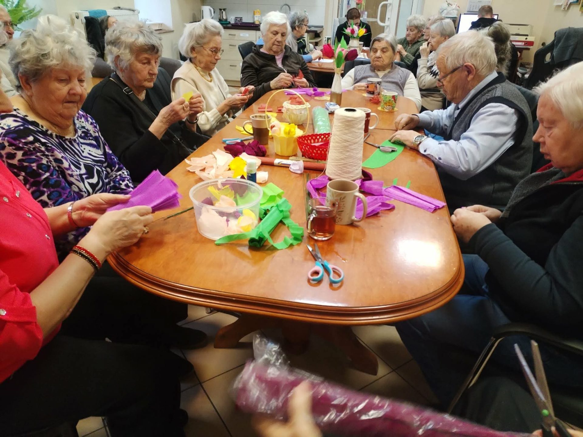 terapia zajęciowa seniorów w DDPS Konin